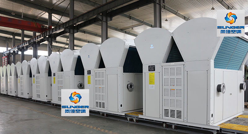 風(fēng)冷模塊冷熱水空調(diào)機(jī)組種類與臺(tái)數(shù)如何匹配？