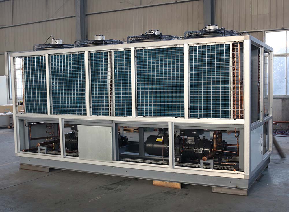 針對風冷熱泵機組在低溫環(huán)境下效率低的解決方案